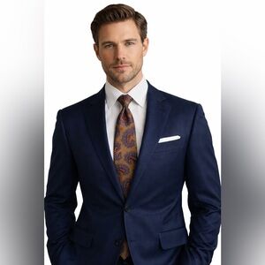 Vintage Christian Dior  Monsieur Men's Silk Paisley Designer Tie